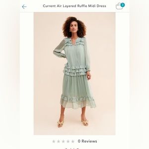 Current air, Anthropologie beautiful dress. Never been worn!